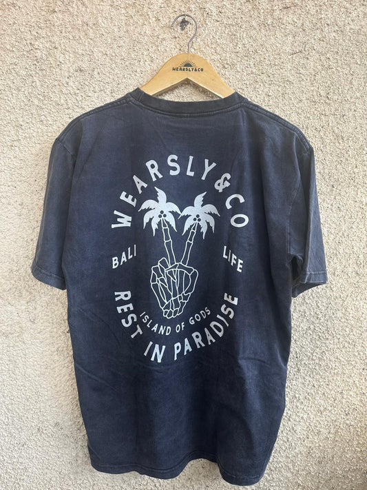 Wearsly MD Two Finger Tee Men - Black