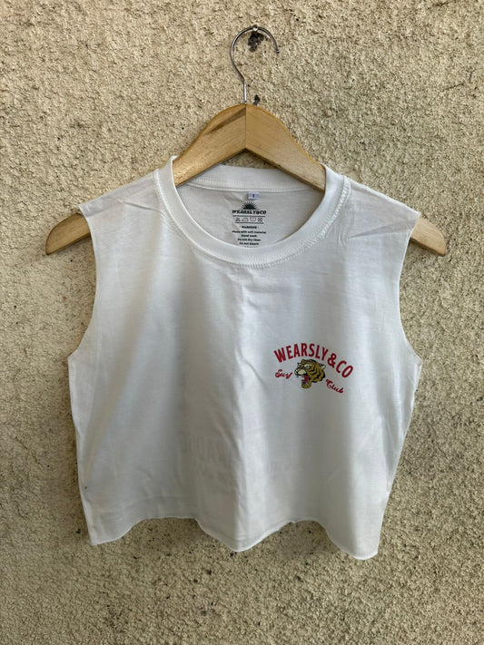 Wearsly AW MSCL Surf Tiger Women - White