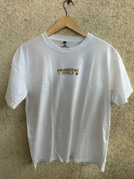 Wearsly MD Lips Palm Men - White