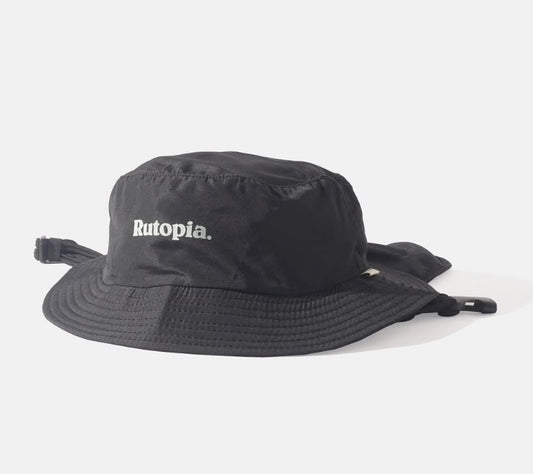 Rutopia Aqua Logo Surf Hat - Navy