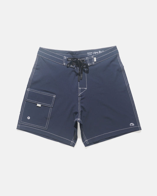 Rutopia Navy Simple Boardshort Men - Navy