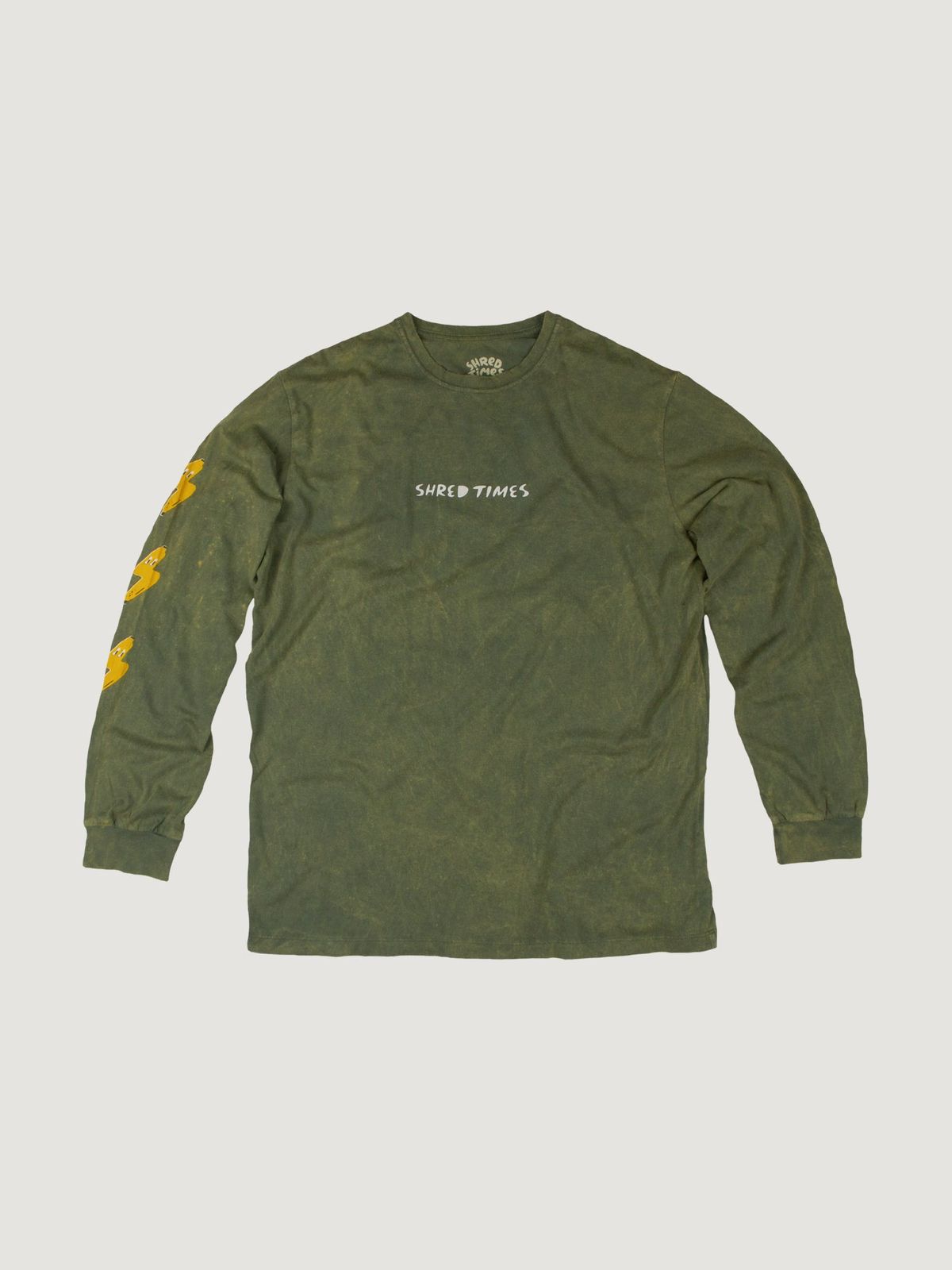 ShredTimes Longsleeve Banana - Green