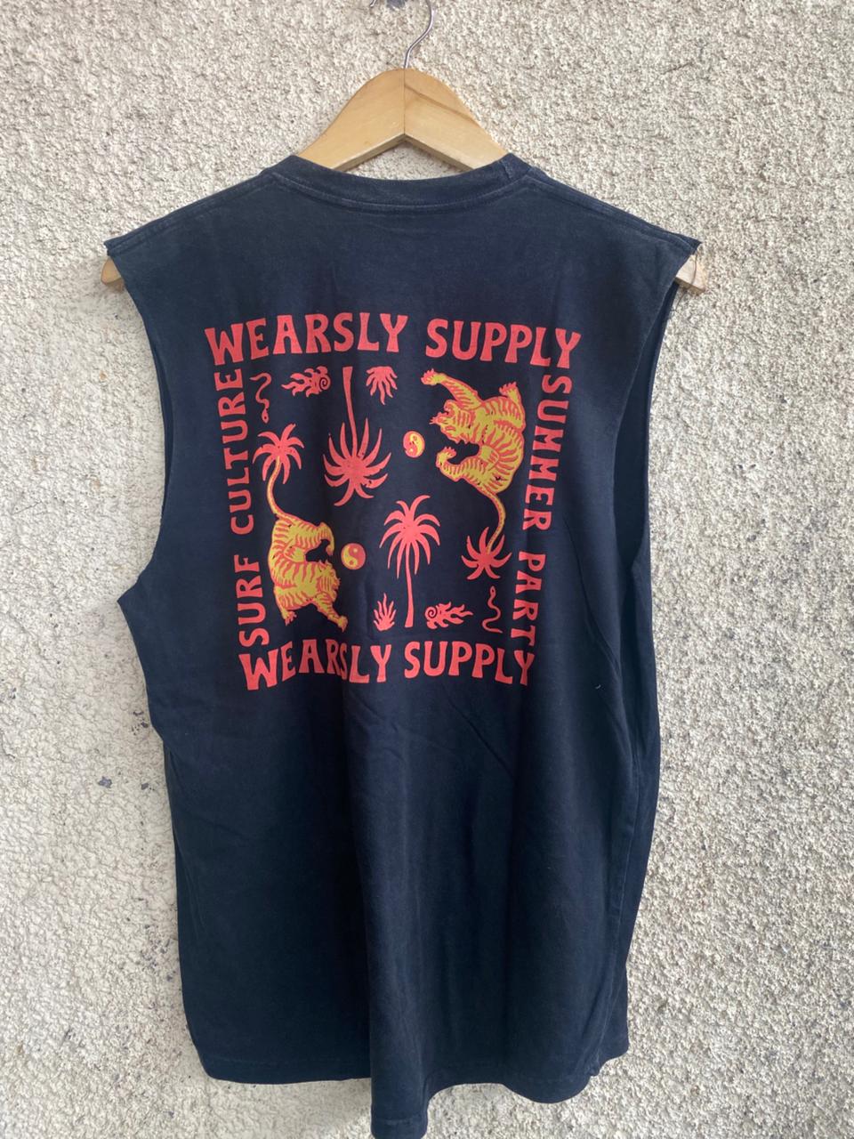 Wearsly MD Muscle Two Tiger Men - Black