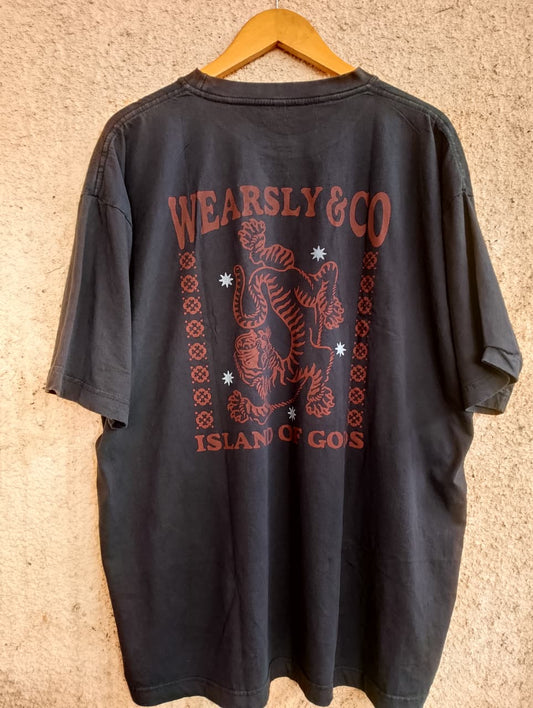 Wearsly MD Tiger Island Tee Men - Black