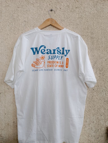 Wearsly MD Bird Mind Tee Men - White