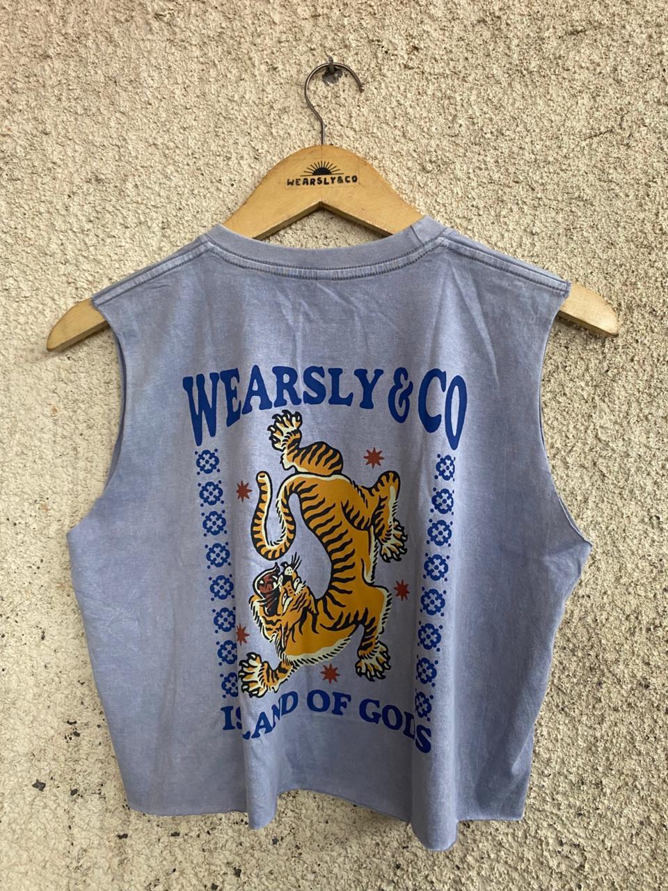 Wearsly AW Muscle Tiger Island Women - Grey