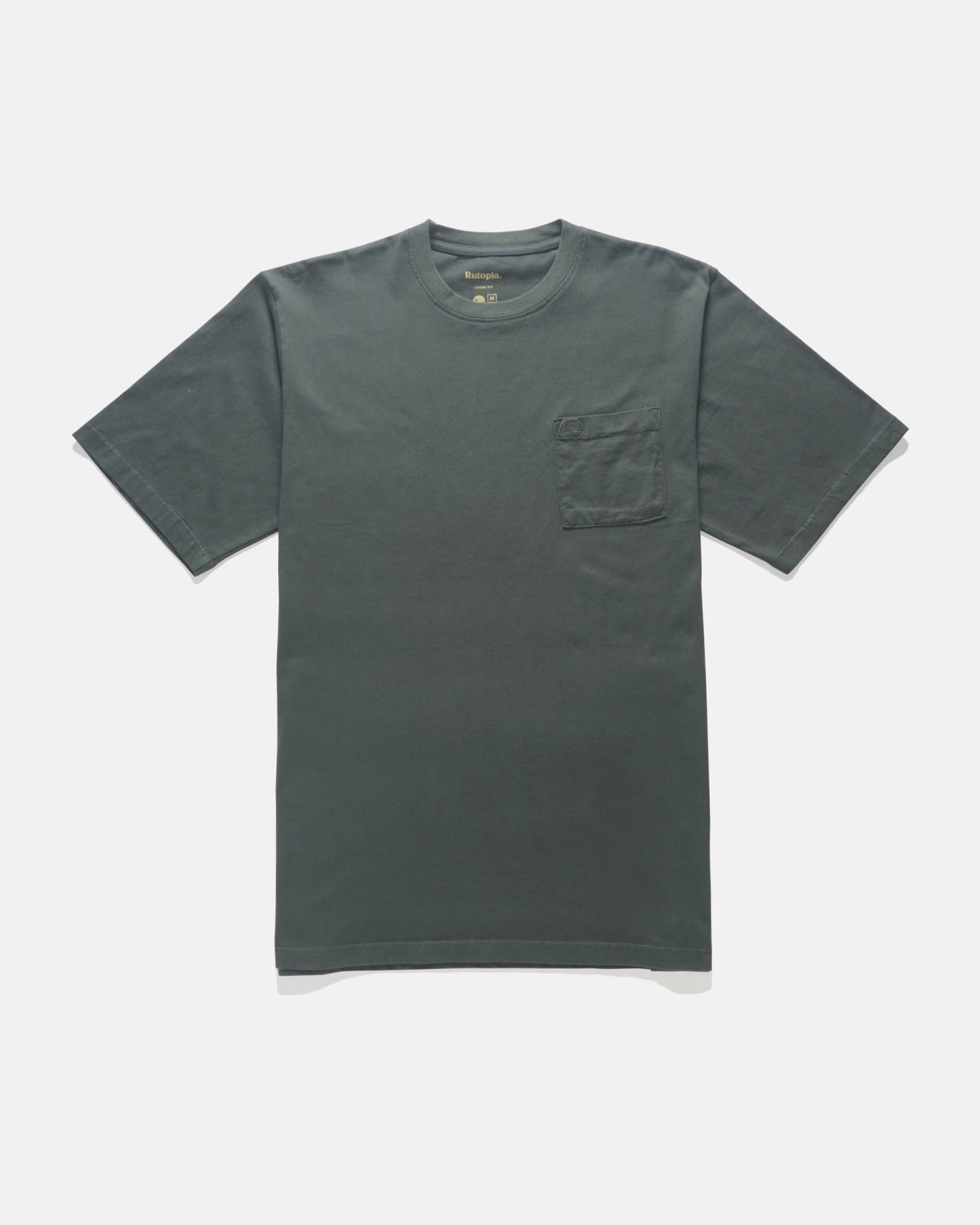 Rutopia Origin Blank Pocket Tee Men - Olive