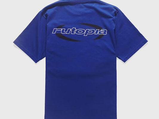 Rutopia Core Circle Tee Men - Blue Benhur