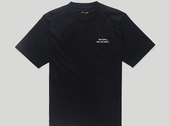 Rutopia Negative Perspective Tee Men - Black