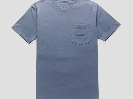 Rutopia Ring Icon Pocket Tee Men - Blue