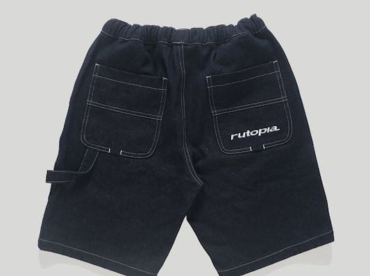 Rutopia Eternal 90 Denim Short Men - Black