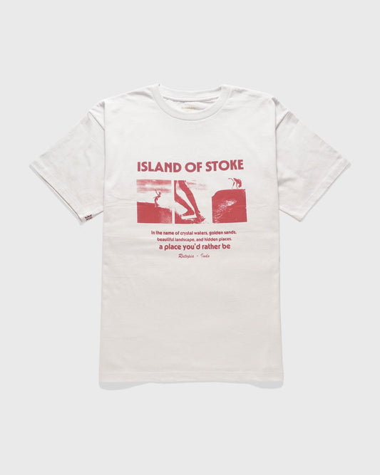 Rutopia Island of Stoke #2 Tee Men - Brown