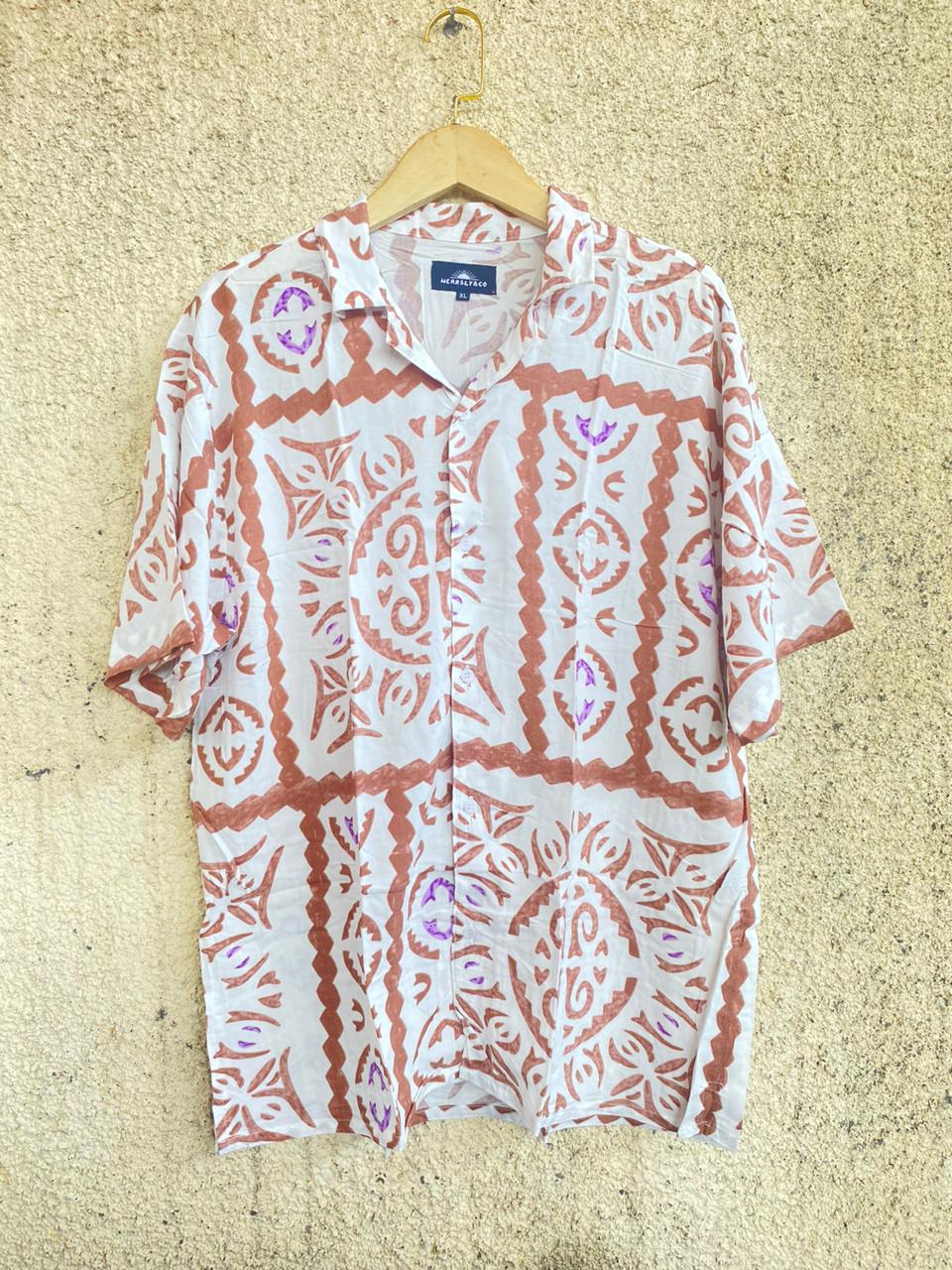 Wearsly Zelra Brown Shirt