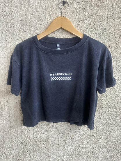 Wearsly AW Three Sun Flowers Tee Women - Black