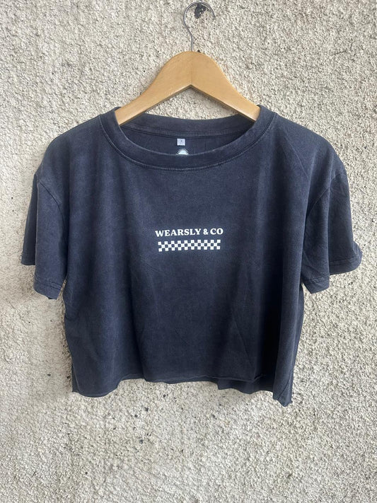 Wearsly AW Three Sun Flowers Tee Women - Black