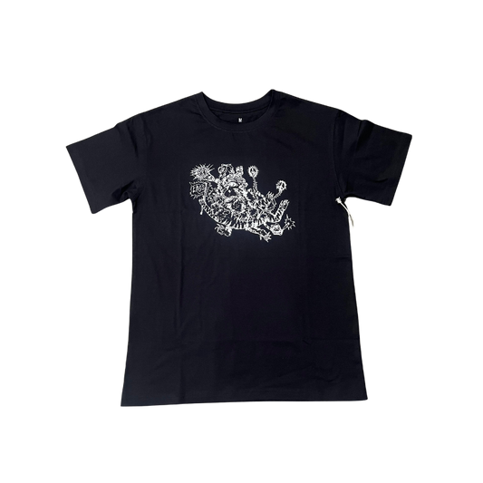 BGS x Morbid Monke Tee - Black