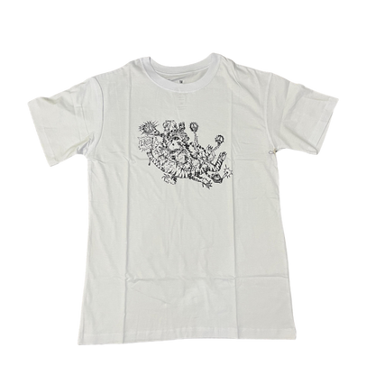 BGS x Morbid Monke Tee - White