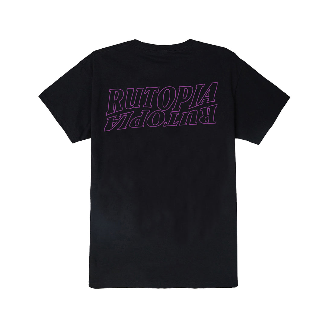 Rutopia Black Zab Tee Men - Black