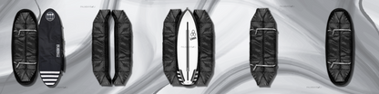 PalmBayBali The Ultimate Impact Triple Boardbags - Black