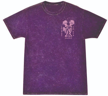 Bring The Rain Tee Men - Grapewash