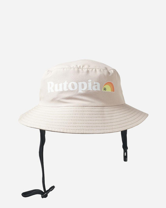 Rutopia Icon Surf Hat - Cream