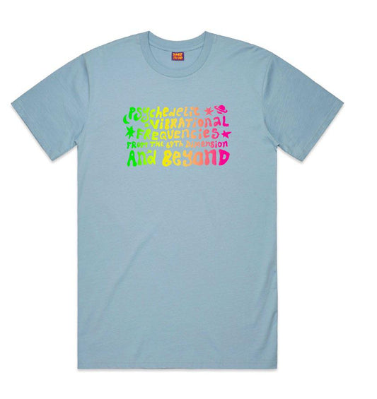 ZombieIsland Psychedelic Tee Men - Blue