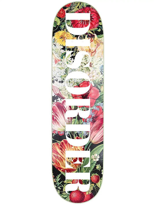 Disorder Floral Skateboard Deck 8.25"