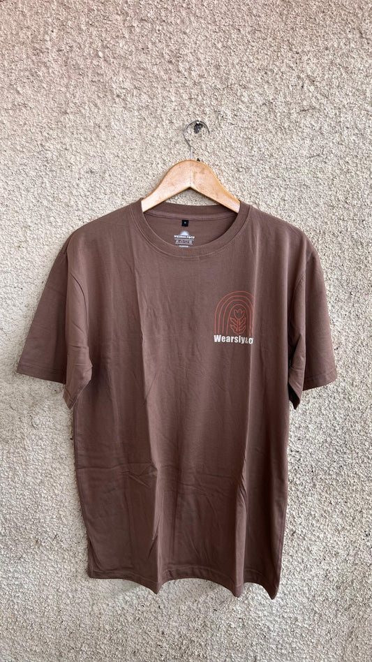 Wearsly MD Inspired Nature Tee Men - Brown