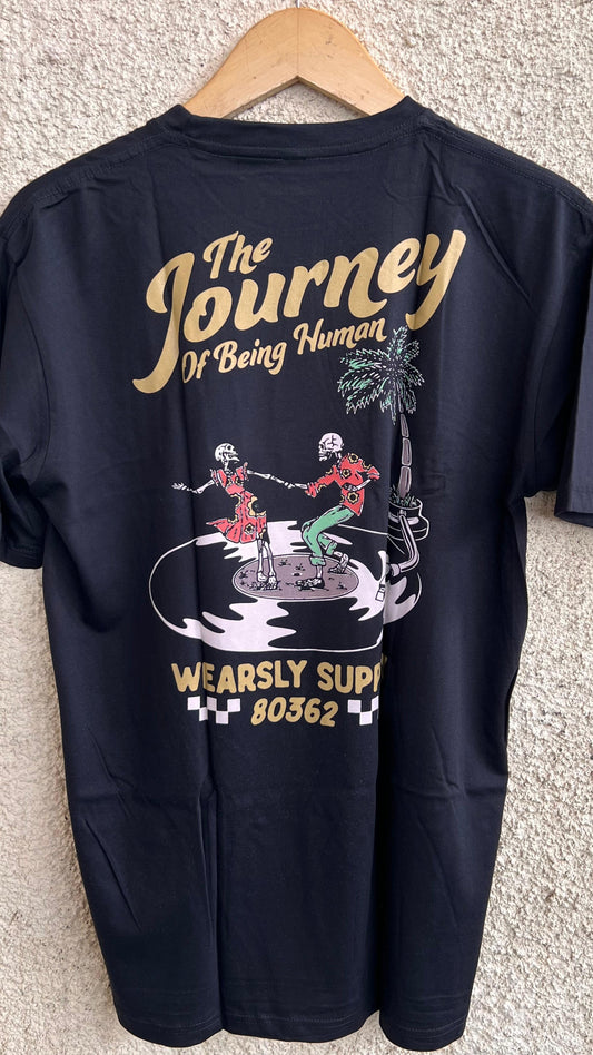 Wearsly MD Journey Of Human Tee Men - Black