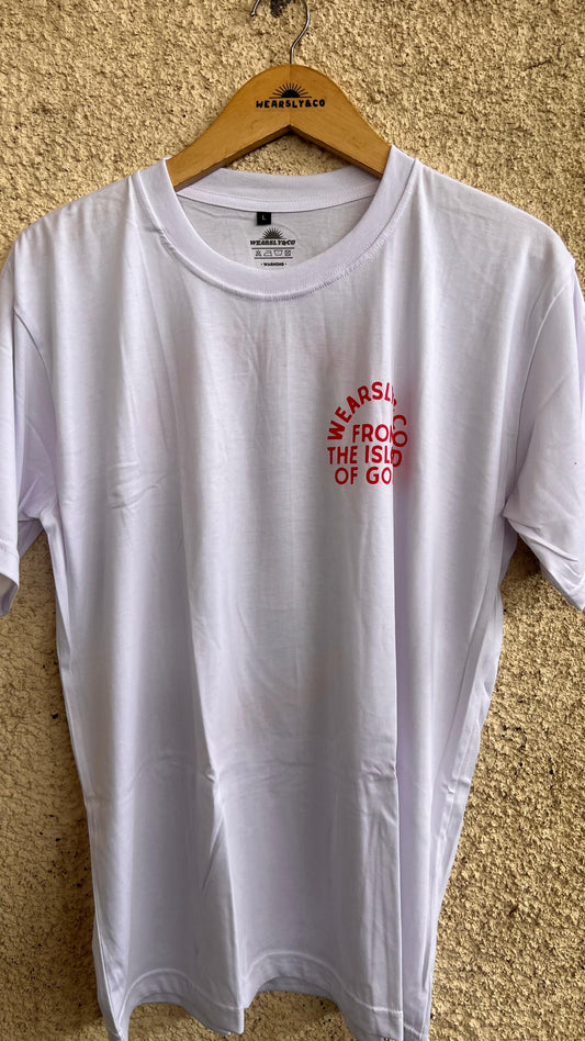 Wearsly MD Ladies Surfing Tee Men - White