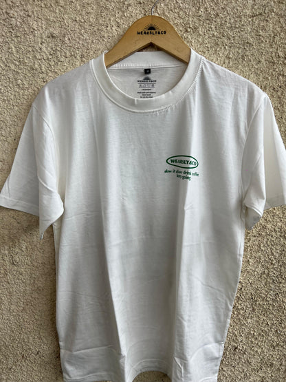 Wearsly MD Slow It Down Tee Men - White