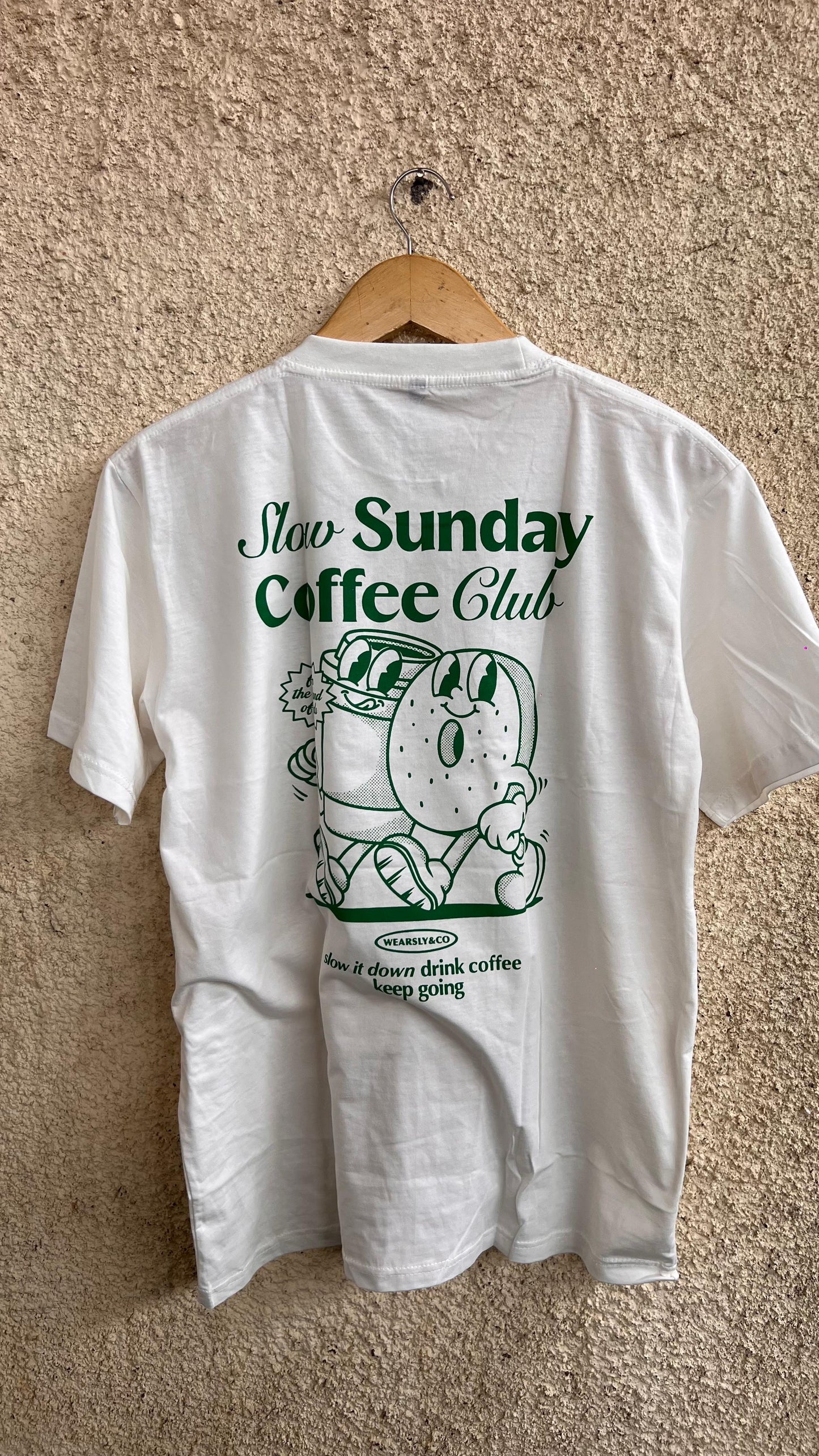 Wearsly MD Slow It Down Tee Men - White