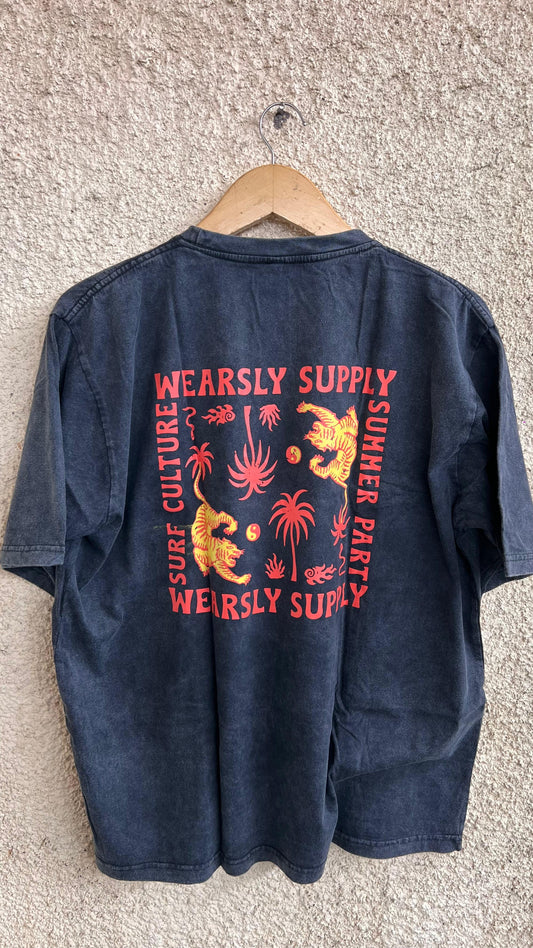 Wearsly MD Two Tiger Tee Men - Black