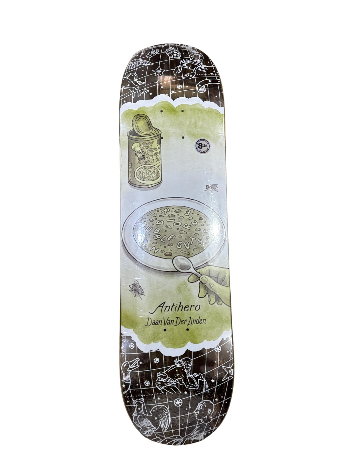 AntiHero Daan Its a Sign Skate Deck 8.25