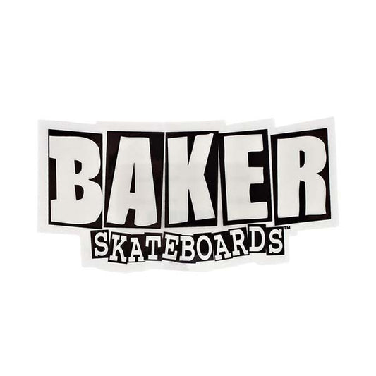 Baker Brand Logo Sticker - Black