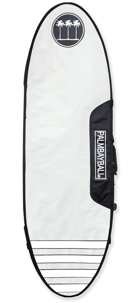 PalmBayBali Signature Double Boardbags - White