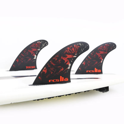 FCS II PC Aircore Filipe Toledo Athlete Tri Fins