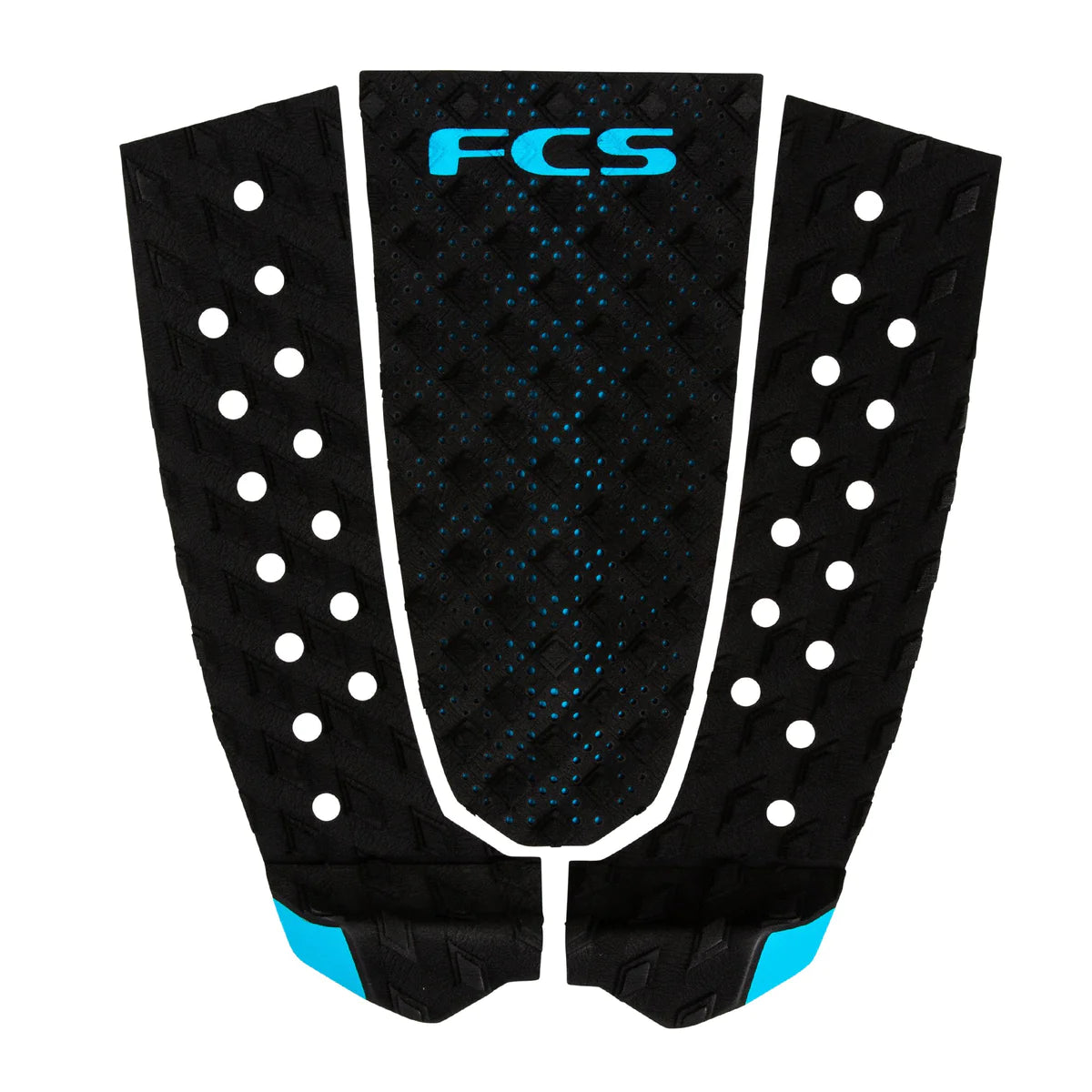 FCS T-3 Essential Series Traction Pad - Black/Blue