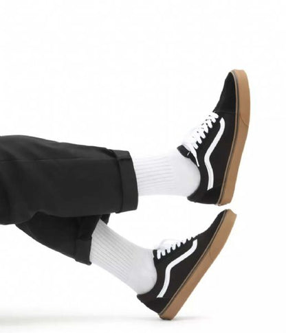 Original Vans Shoe Old Skool - (Gumsole) Black/Medium Gum