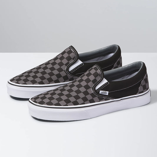 Original Vans Classic Slip On - Black/Pewter Checkerboard
