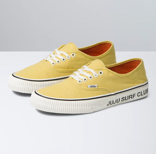 Original Vans Shoe X Juju Surf Club Authentic VR3 SF - Mineral Yellow