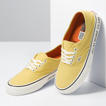Original Vans Shoe X Juju Surf Club Authentic VR3 SF - Mineral Yellow
