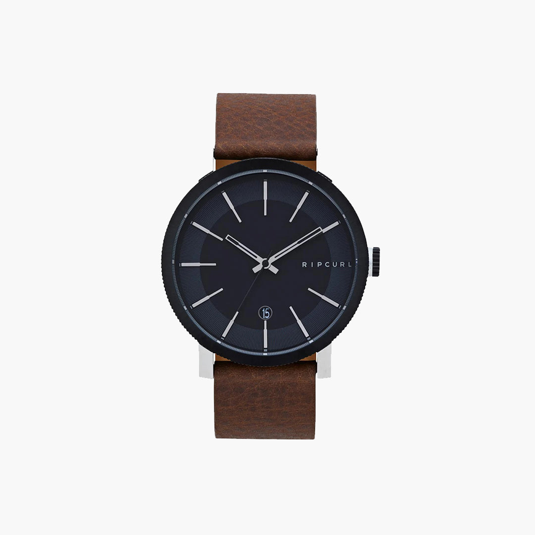 Beacon Leather Watch - Brown