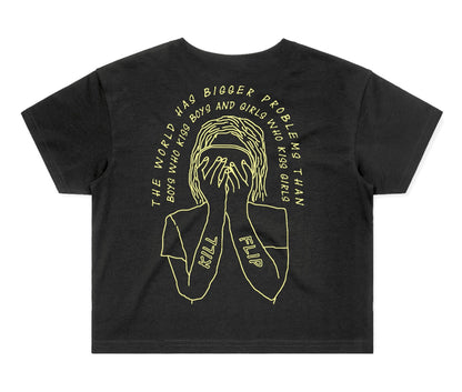 Bigger Problem Crop Tee Women - Various Color