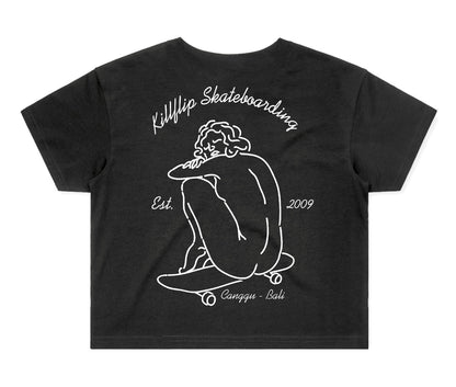 Canggu Skate Crop Tee Women - Various Color