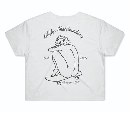 Canggu Skate Crop Tee Women - Various Color