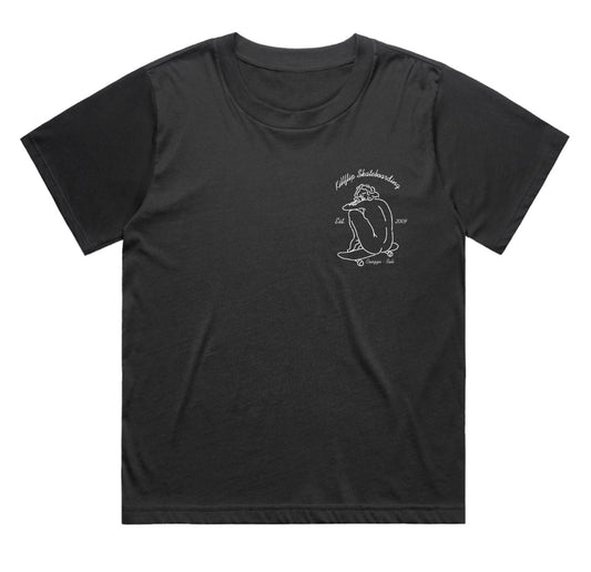 Canggu Skate Tee Men - Blackwash