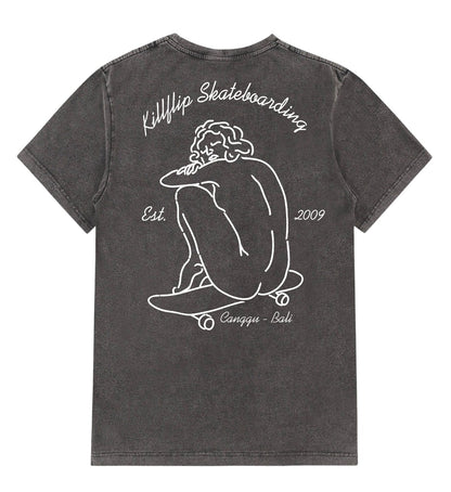 Canggu Skate Tee Men - Blackwash