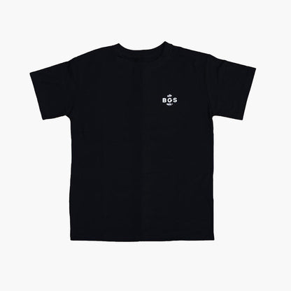 BGS Checkers Tee Black