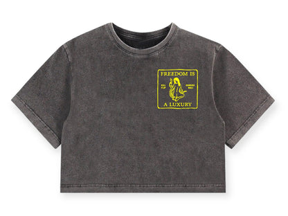 Freedom Crop Tee Women - Various Color